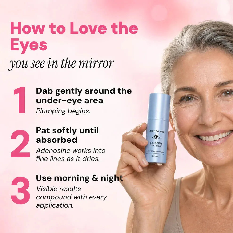 3-In-1 Lift & Firm Eye Stick-Tired-Looking Eyes Making You Look Older Than You Feel? Restore A Smoother, Brighter & More Youthful-Looking Eye Area In Seconds.