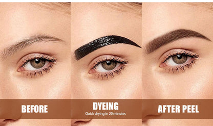 LAST DAY - BUY 1 GET 1 FREE💜Tear-Off Brow Tint – Waterproof, Non-Fading, Long-Lasting Pigment