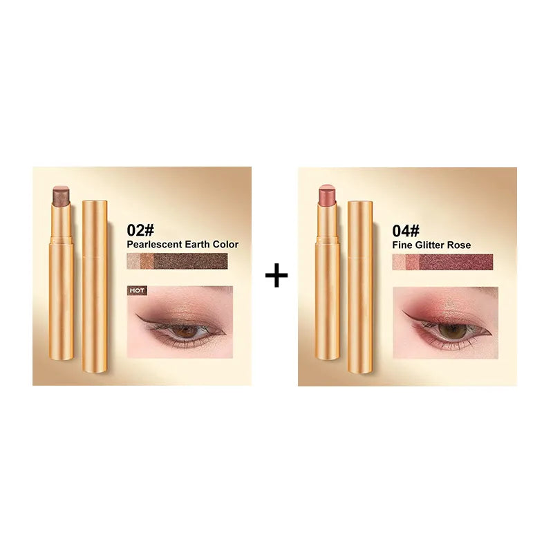 🔥LAST DAY SALE - BUY 1 GET 1 FREE!!🌸✨3 Colors in 1 Eyeshadow Stick🔥