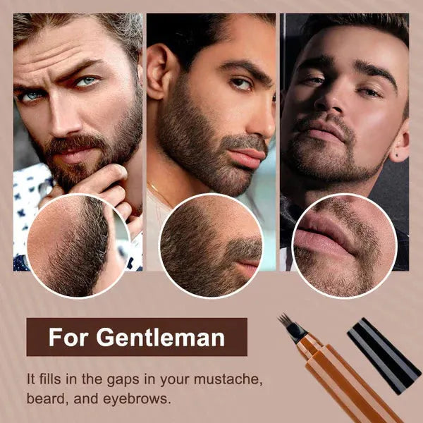 🎁Buy 1 Get 1 Free🔥Waterproof 4-Tip Eyebrow & Beard Microblading Pen✨