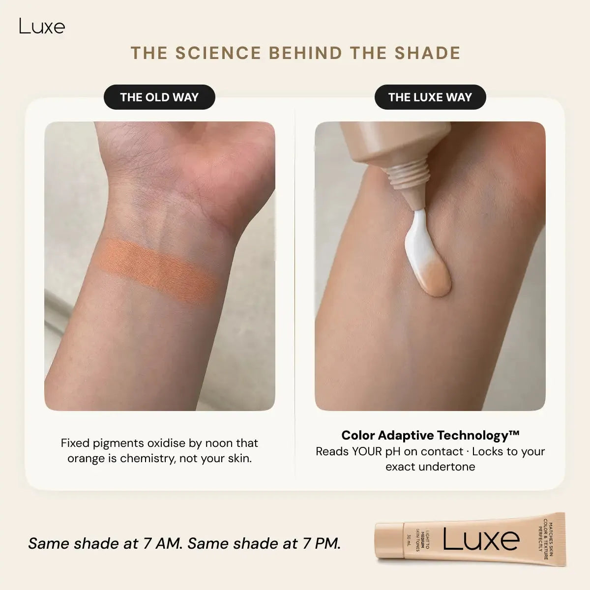 Your Perfect Shade, Every Time — A Foundation That Adapts To Your Skin Tone Instantly
