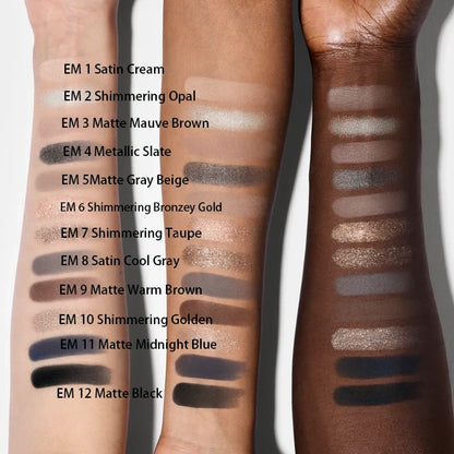🔥LAST DAY 60% OFF|Ethereal EyesTM Eyeshadow Palette: 12 Carefully Curated Shades - Endless eye looks made effortless.