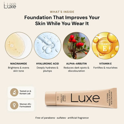 Your Perfect Shade, Every Time — A Foundation That Adapts To Your Skin Tone Instantly