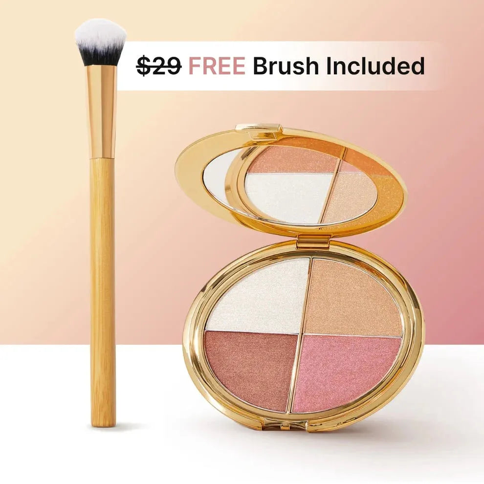 ✨ Last Day Buy 1 Get 1 Free ✨Glow Wardrobe Highlighting Eye & Cheek Palette