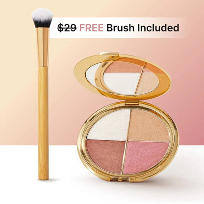 ✨ Last Day Buy 1 Get 1 Free ✨Glow Wardrobe Highlighting Eye & Cheek Palette