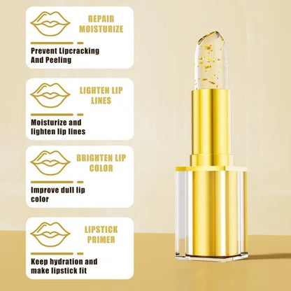 ✨Transferproof Color-Changing Lipstick💄CrystalClear Color Alchemy 💋 Auto-Tints on Contact!
