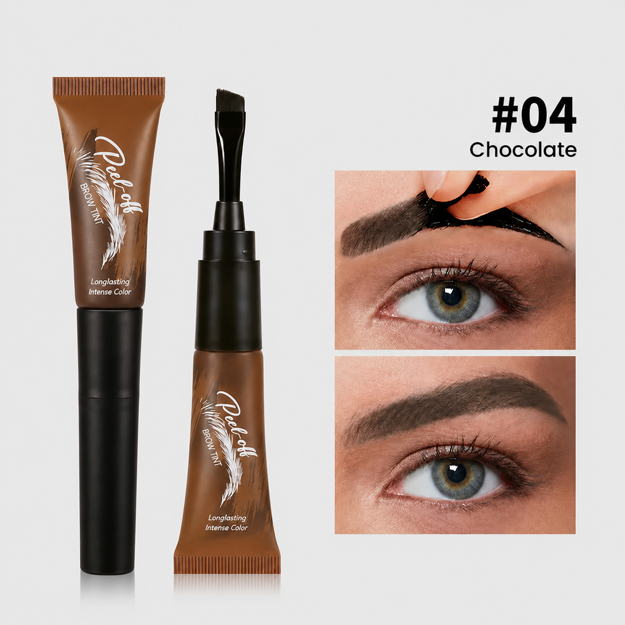 LAST DAY - BUY 1 GET 1 FREE💜Tear-Off Brow Tint – Waterproof, Non-Fading, Long-Lasting Pigment