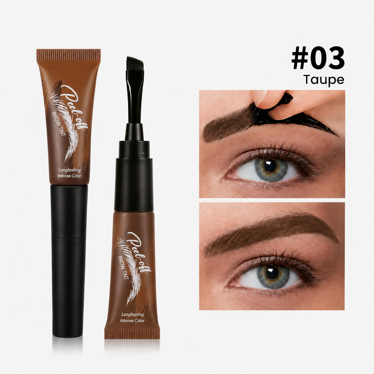 LAST DAY - BUY 1 GET 1 FREE💜Tear-Off Brow Tint – Waterproof, Non-Fading, Long-Lasting Pigment