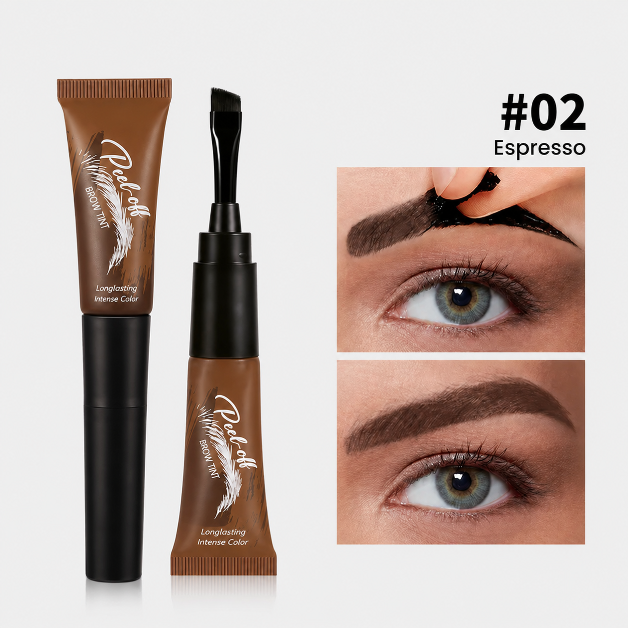 LAST DAY - BUY 1 GET 1 FREE💜Tear-Off Brow Tint – Waterproof, Non-Fading, Long-Lasting Pigment