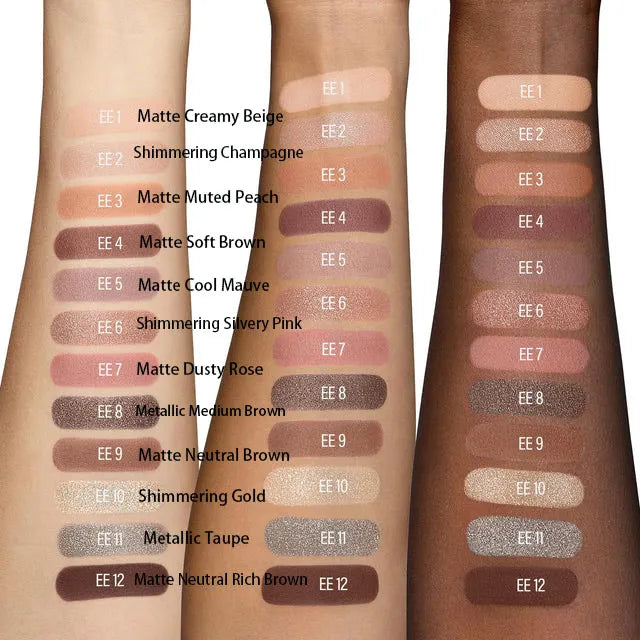🔥LAST DAY 60% OFF|Ethereal EyesTM Eyeshadow Palette: 12 Carefully Curated Shades - Endless eye looks made effortless.