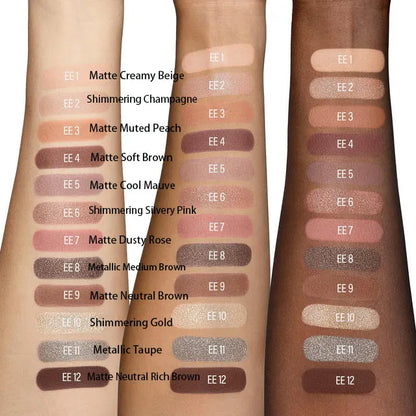 🔥LAST DAY 60% OFF|Ethereal EyesTM Eyeshadow Palette: 12 Carefully Curated Shades - Endless eye looks made effortless.
