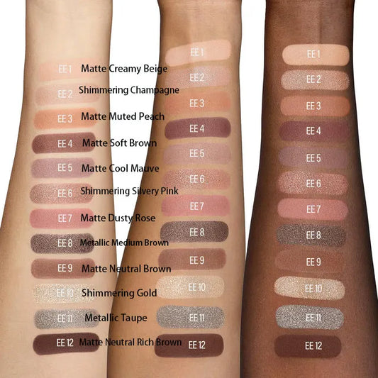 🔥LAST DAY 60% OFF|Ethereal EyesTM Eyeshadow Palette: 12 Carefully Curated Shades - Endless eye looks made effortless.