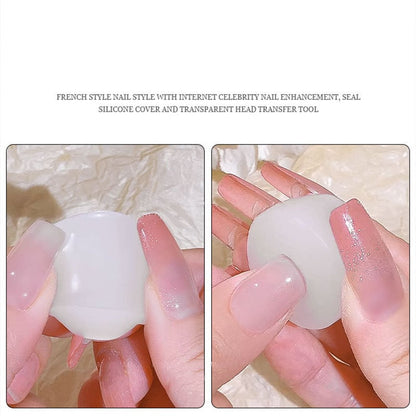 French Manicure Stamp Set