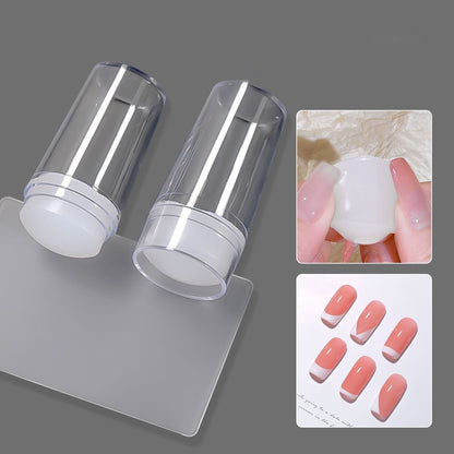 French Manicure Stamp Set